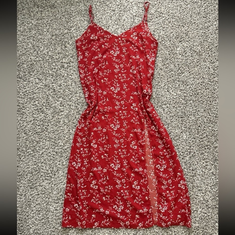 Red dress